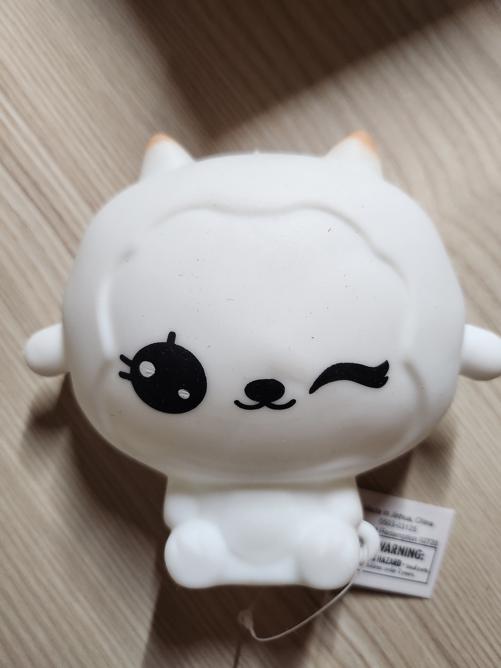 White Winking Sheep Squishy